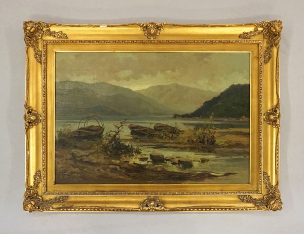 Scuola italiana, sec. XIX  - Asta Dipinti, stampe e disegni dal XVII al XXI secolo - Poggio Bracciolini Casa d'Aste