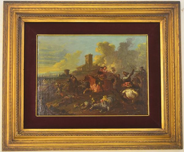 



Scuola del sec. XVII  - Asta Dipinti e stampe dal XVII al XXI secolo - Poggio Bracciolini Casa d'Aste