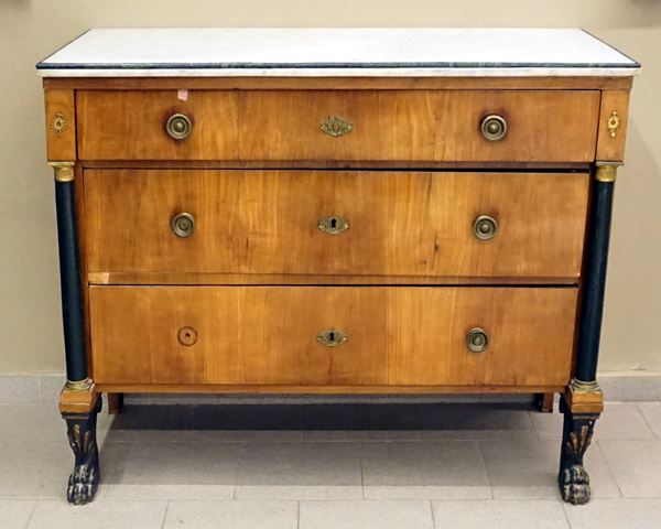



Cassettone, epoca Impero, sec. XIX  - Asta Arredare con stile: mobili e oggetti d'arte - Poggio Bracciolini Casa d'Aste