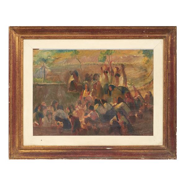 Gaetano Spinelli  - Asta Dipinti, stampe e disegni dal XVIII al XX secolo - Poggio Bracciolini Casa d'Aste