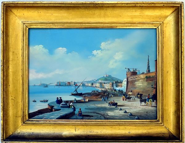 



Scuola napoletana, sec. XIX  - Asta Dipinti e stampe dal XVII al XXI secolo - Poggio Bracciolini Casa d'Aste