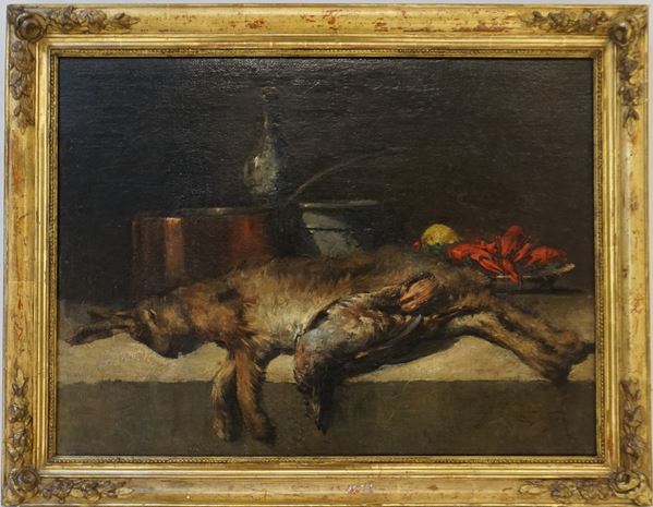 



Scuola francese, sec. XIX  - Asta Dipinti e stampe dal XVII al XXI secolo - Poggio Bracciolini Casa d'Aste