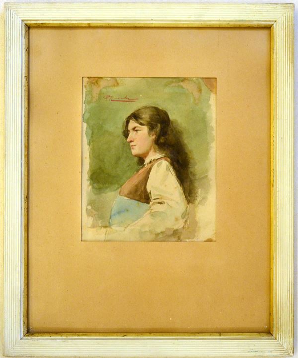 



Artista della fine sec. XIX  - Asta Dipinti e stampe dal XVII al XXI secolo - Poggio Bracciolini Casa d'Aste