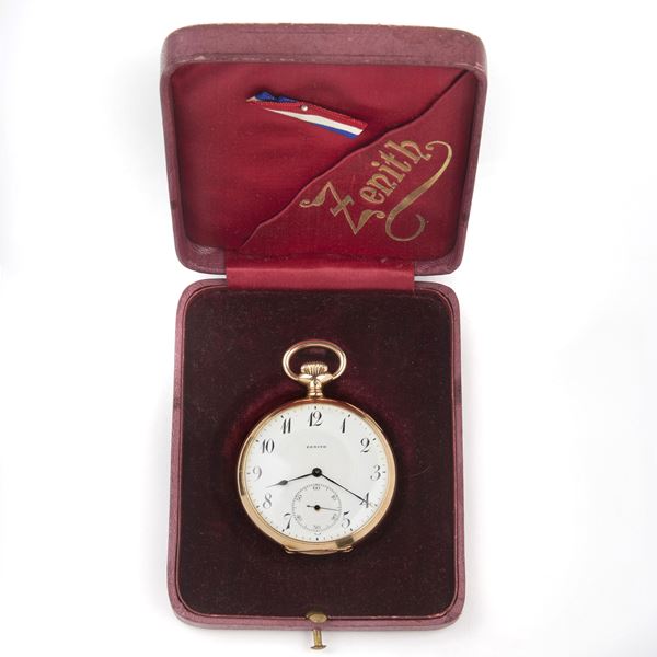



OROLOGIO DA TASCA ZENITH GRAND PRIX PARIS 1900 IN ORO 14 KT