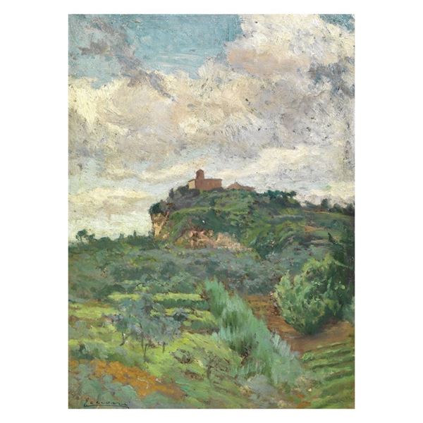 Eugenio Cecconi  - Asta Disegni, stampe e dipinti dal XVIII al XXI secolo - Poggio Bracciolini Casa d'Aste