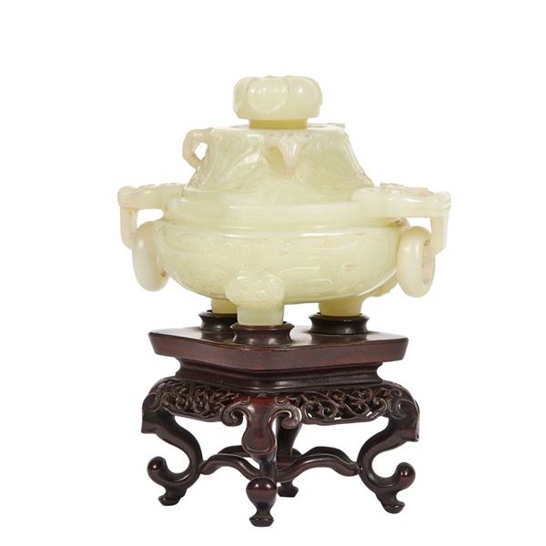 



Incensiere, Cina, sec. XIX-XX  - Asta Arredi, mobili e oggetti d'arte - Poggio Bracciolini Casa d'Aste