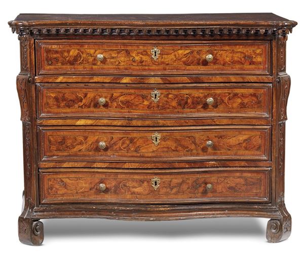 



Cassettone a ribalta, Lombardia, secolo XVIII  - Asta Arredare con stile: mobili e oggetti d'arte - Poggio Bracciolini Casa d'Aste