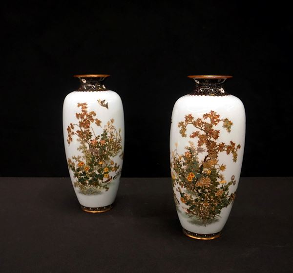 



Coppia di vasi, Giappone, sec. XX  - Asta Arredare con stile: mobili e oggetti d'arte - Poggio Bracciolini Casa d'Aste