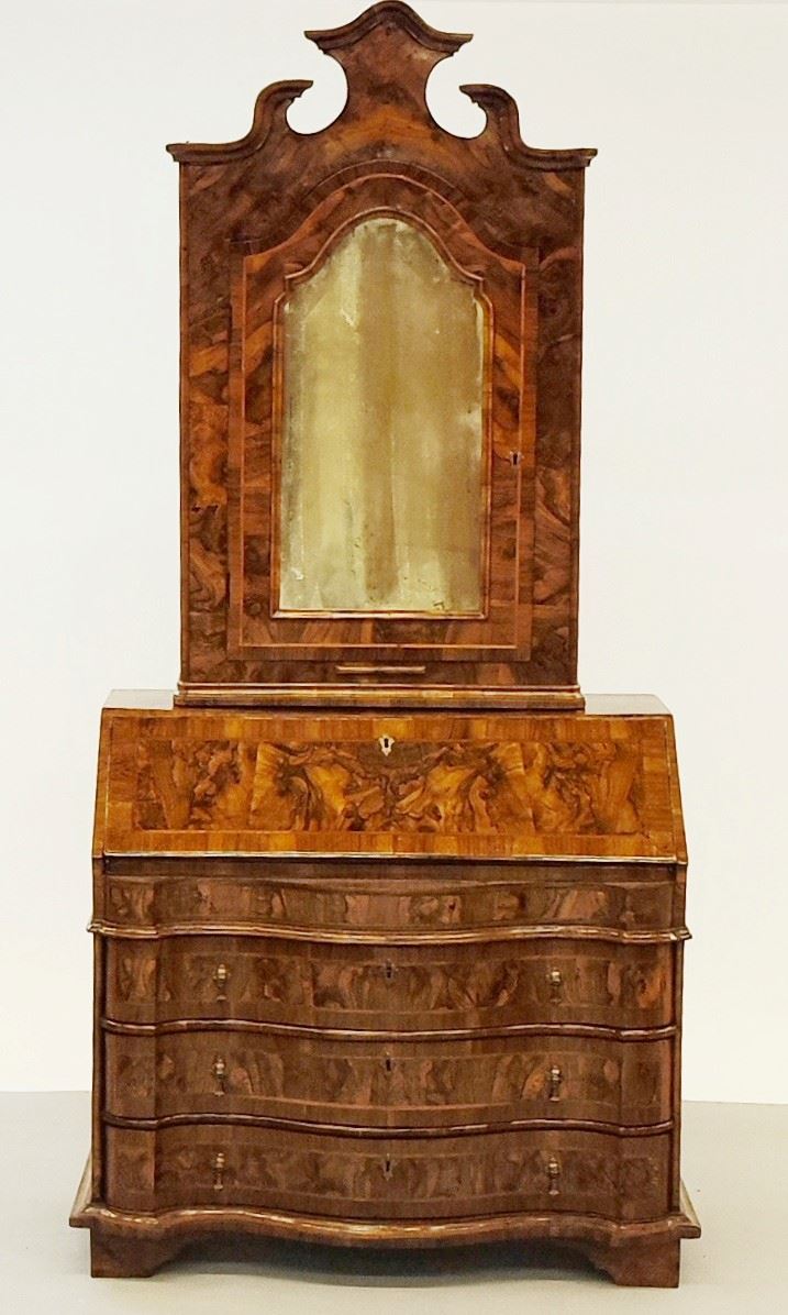 Scrivania a Ribalta, Met&agrave; Sec. XVIII