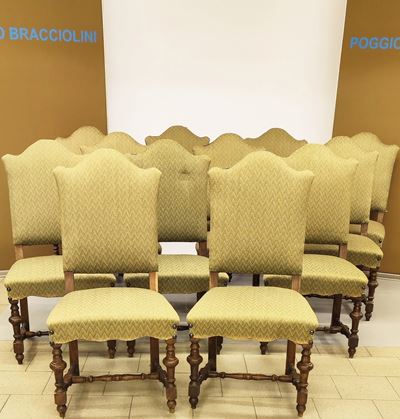 Dodici Sedie in Stile Seicento
