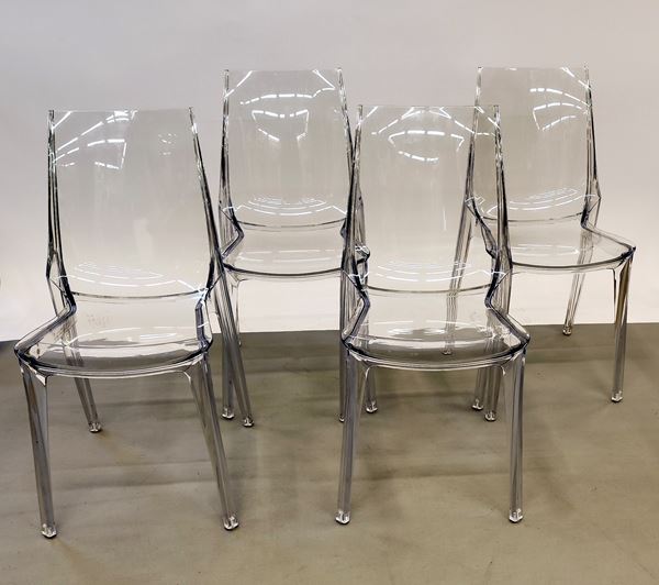 



Quattro sedie S.n Cab, designer Arter &amp; Citton, modello Vanity