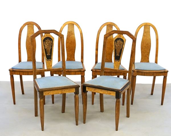 



Sei sedie, sec. XX  - Asta Arredi, mobili e oggetti d'arte - Poggio Bracciolini Casa d'Aste