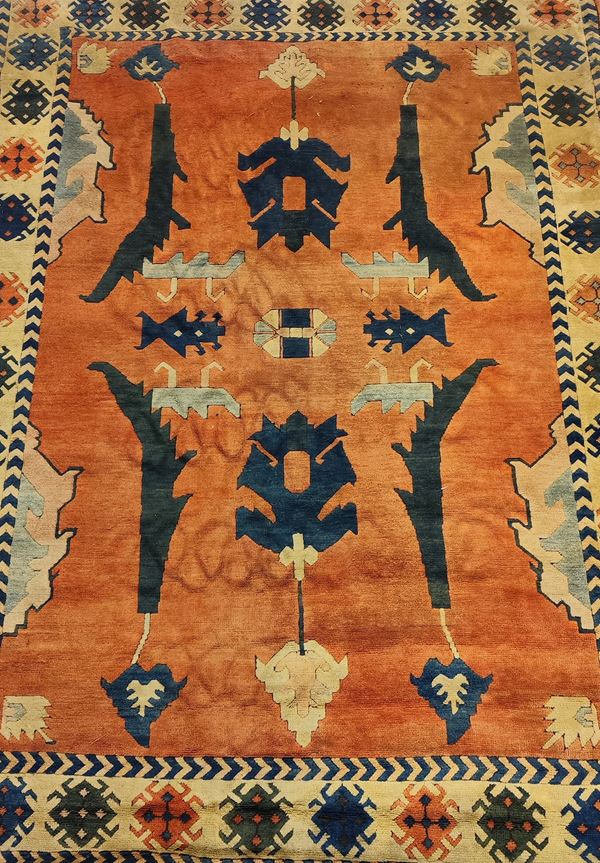 



Tappeto Turco, sec. XX  - Asta Arredare con stile: mobili e oggetti d'arte - Poggio Bracciolini Casa d'Aste