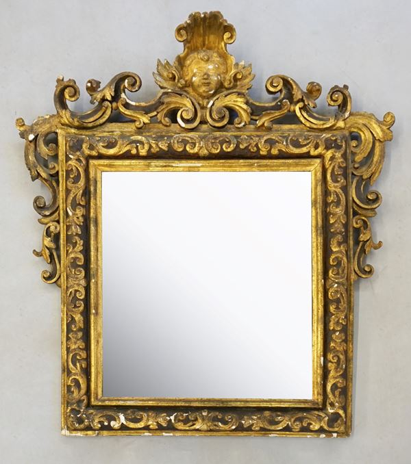 Specchiera, sec. XVIII  - Asta Arredi, mobili e oggetti d'arte - Poggio Bracciolini Casa d'Aste