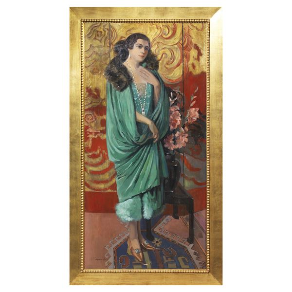 Lucienne Capdevielle  - Asta Dipinti e stampe dal XVII al XXI secolo - Poggio Bracciolini Casa d'Aste