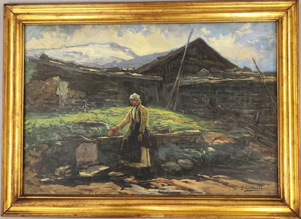 



Giovanni Cavalli  - Asta Disegni, stampe e dipinti dal XVIII al XXI secolo - Poggio Bracciolini Casa d'Aste