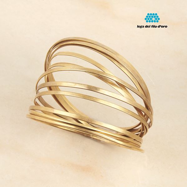 



DODICI BRACCIALI A CERCHIO RIGIDO IN ORO GIALLO 18KT 