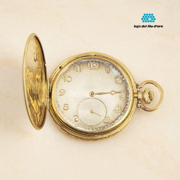 



OROLOGIO DA TASCA IN ORO GIALLO 18KT