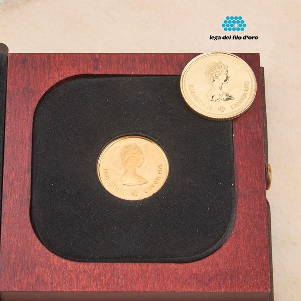 



MONETA DA 100 DOLLARI CANADESI IN ORO 22KT 