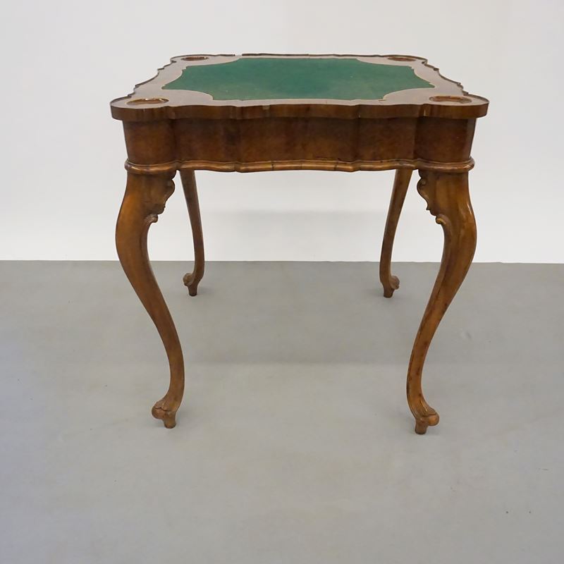 Tavolino da Gioco, in Stile Settecento