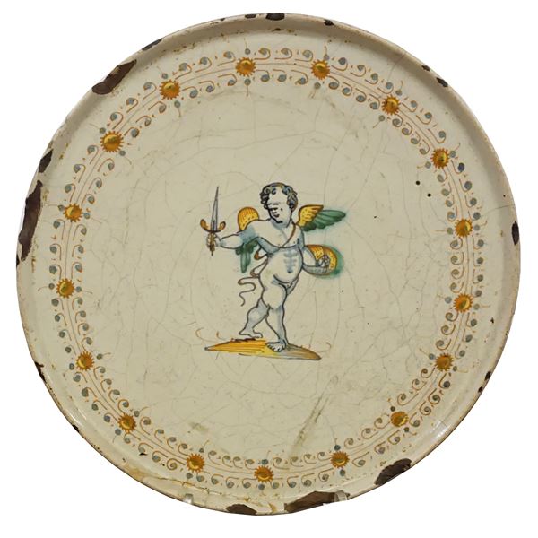 



Alzata, Deruta, sec. XVIII