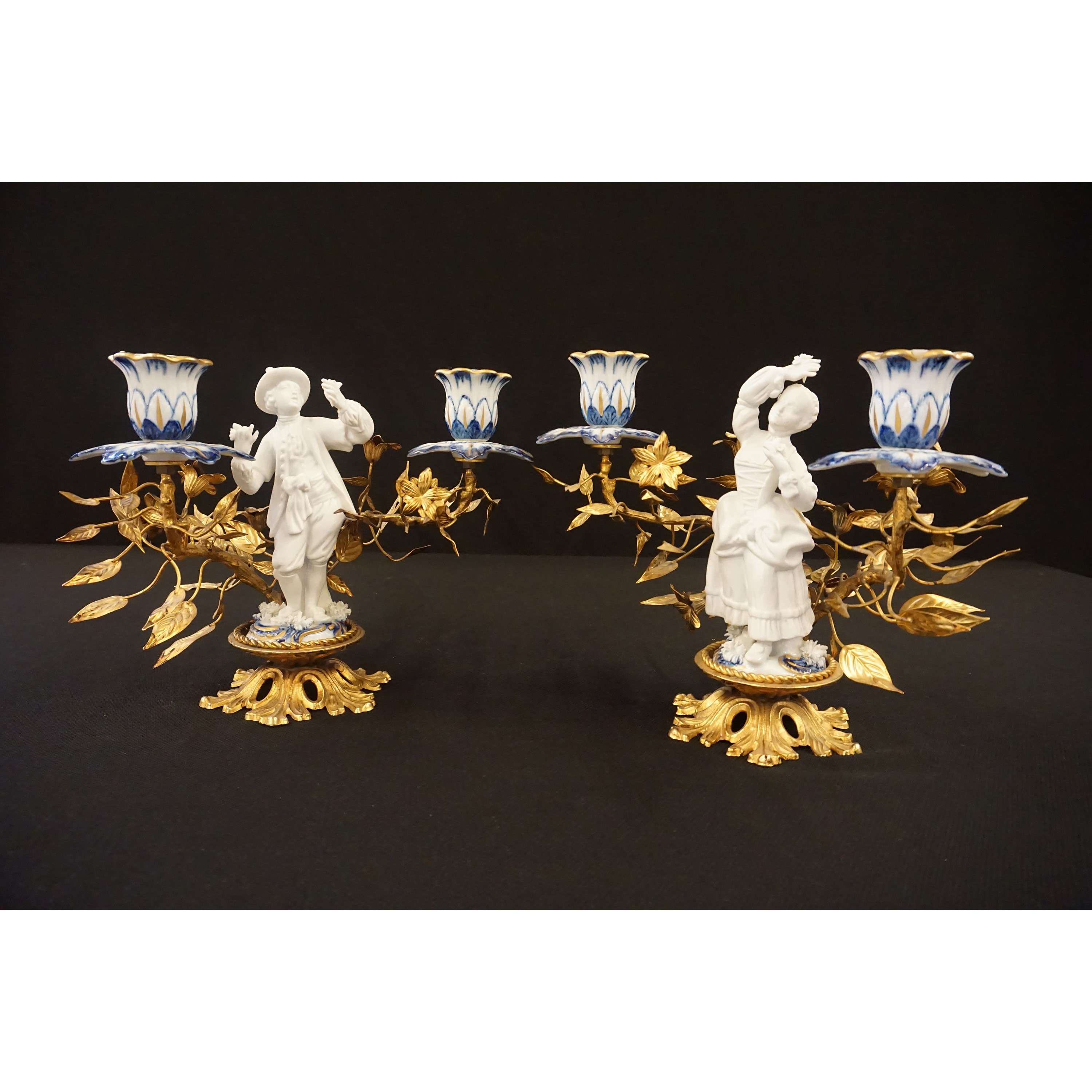 Coppia di Candelieri, Fine Sec. XIX
