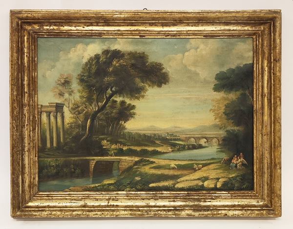 



Scuola italiana, stile sec. XVIII  - Asta Disegni, stampe e dipinti dal XVIII al XXI secolo - Poggio Bracciolini Casa d'Aste