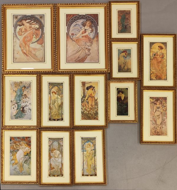 Tredici stampe da Mucha