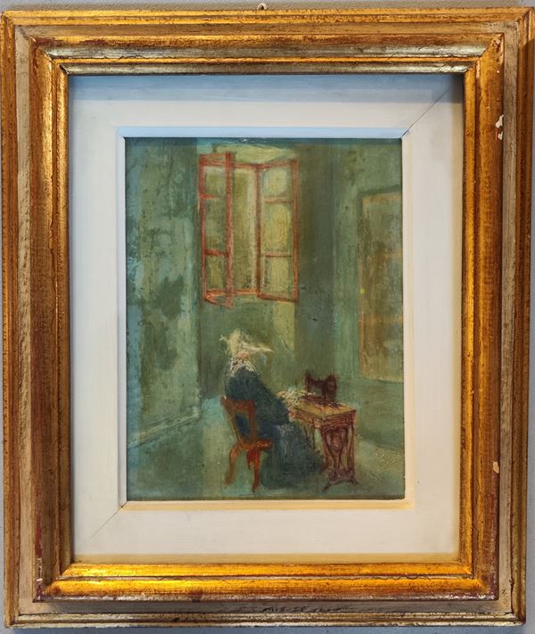 Scuola italiana, sec. XX  - Asta Disegni, stampe e dipinti dal XVIII al XXI secolo - Poggio Bracciolini Casa d'Aste