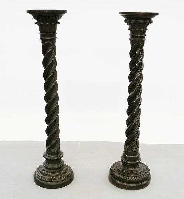 



Due colonne, in stile neo Rinascimento  - Asta Arredi, mobili e oggetti d'arte - Poggio Bracciolini Casa d'Aste