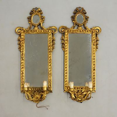 Coppia di Ventoline, in Stile Settecento