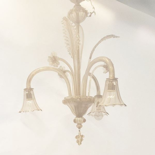 Lampadario, Murano, sec. XX