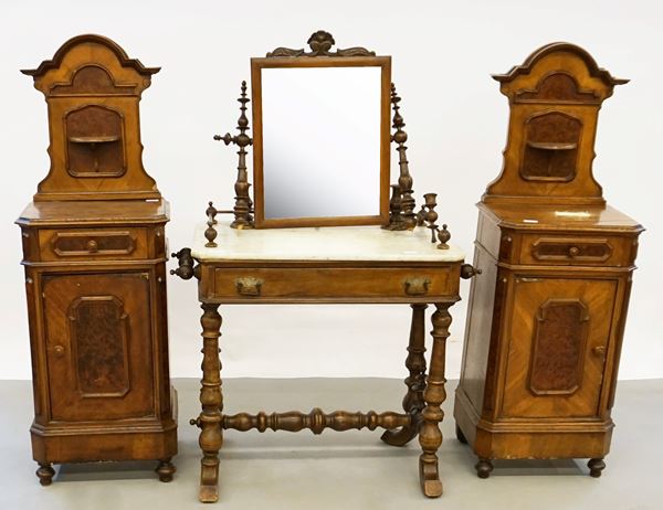 



Coppia di comodini, Toscana, sec. XIX  - Asta Arredi, mobili e oggetti d'arte - Poggio Bracciolini Casa d'Aste