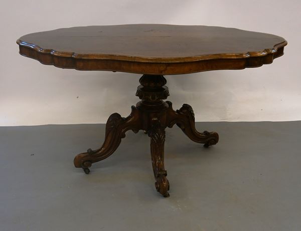 



Tavolo, fine sec. XIX  - Asta Arredi, mobili e oggetti d'arte - Poggio Bracciolini Casa d'Aste