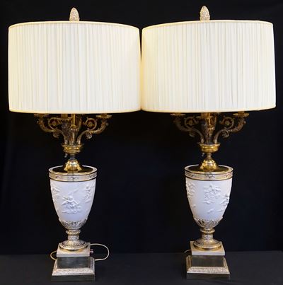 Coppia di Lampade, Sec. XX