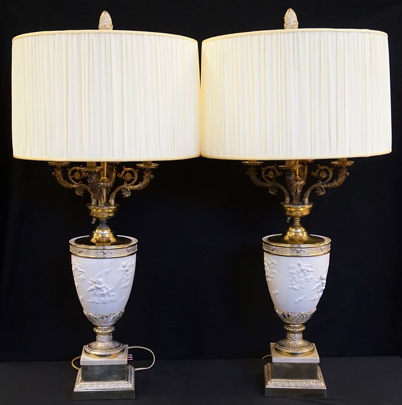Coppia di Lampade, Sec. XX
