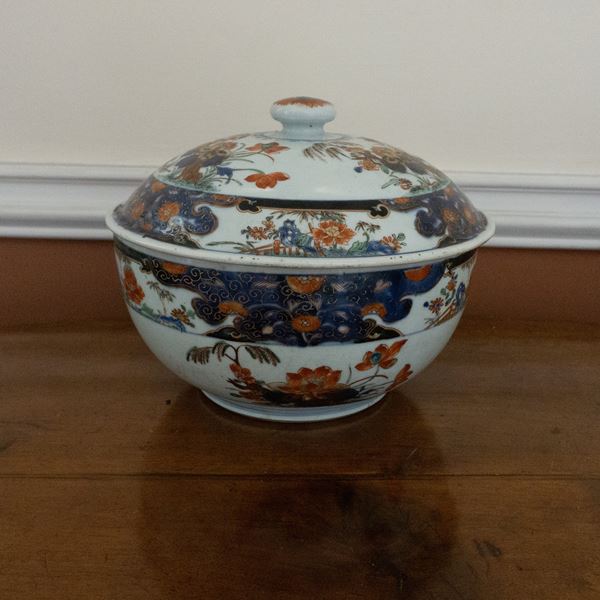 Zuppiera circolare, Cina, sec. XIX