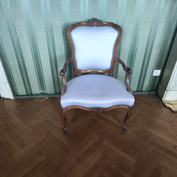 



Grande poltrona, Veneto, met&agrave; sec. XVIII