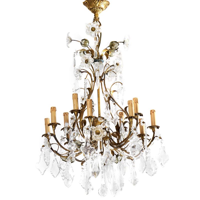 Lampadario, inizi sec. XX