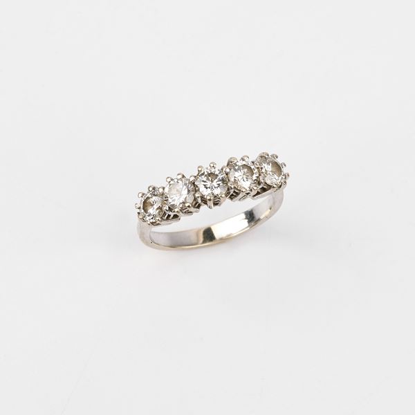 



VERETTA IN ORO BIANCO 18KT E DIAMANTI 