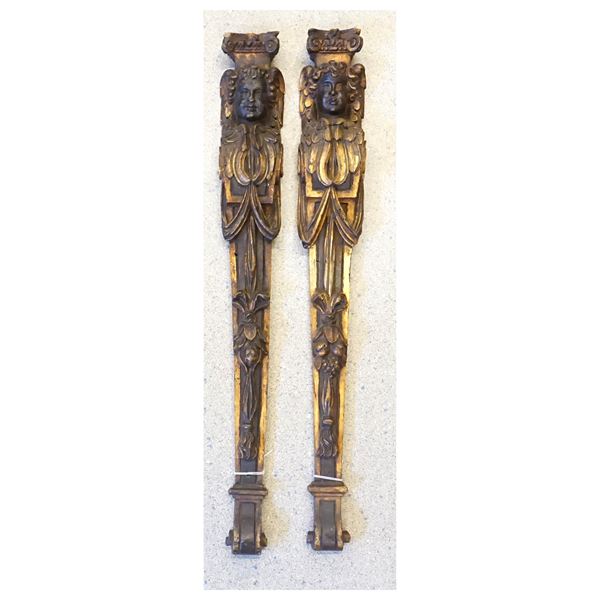 



Coppia di paraste, sec. XVII  - Asta Arredi, mobili e oggetti d'arte - Poggio Bracciolini Casa d'Aste