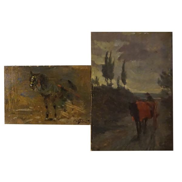 Pirro Rosi  - Asta L'arte della pittura e del disegno dal XVII al XXI secolo - Poggio Bracciolini Casa d'Aste