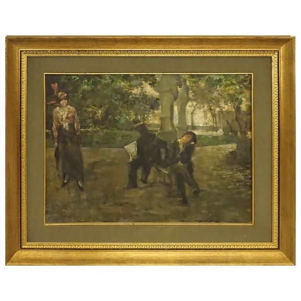 



Scuola italiana, inizi sec. XX  - Asta L'arte della pittura e del disegno dal XVII al XXI secolo - Poggio Bracciolini Casa d'Aste
