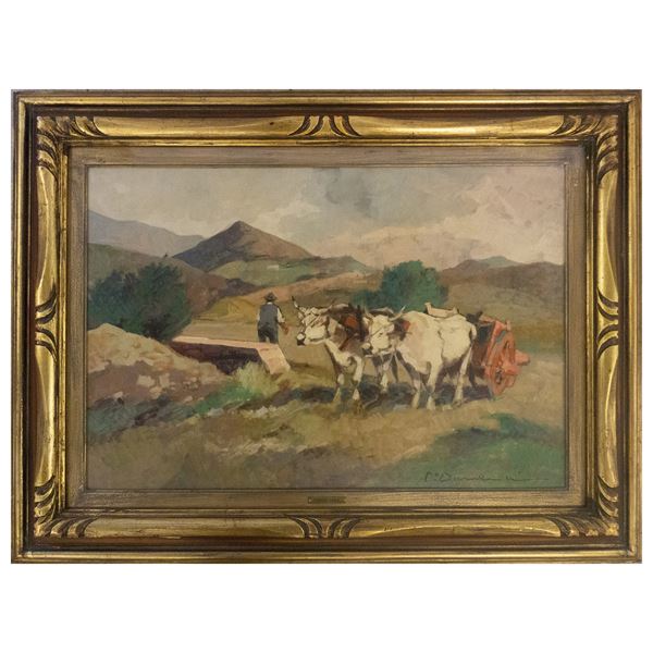 Carlo Domenici  - Asta L'arte della pittura e del disegno dal XVII al XXI secolo - Poggio Bracciolini Casa d'Aste