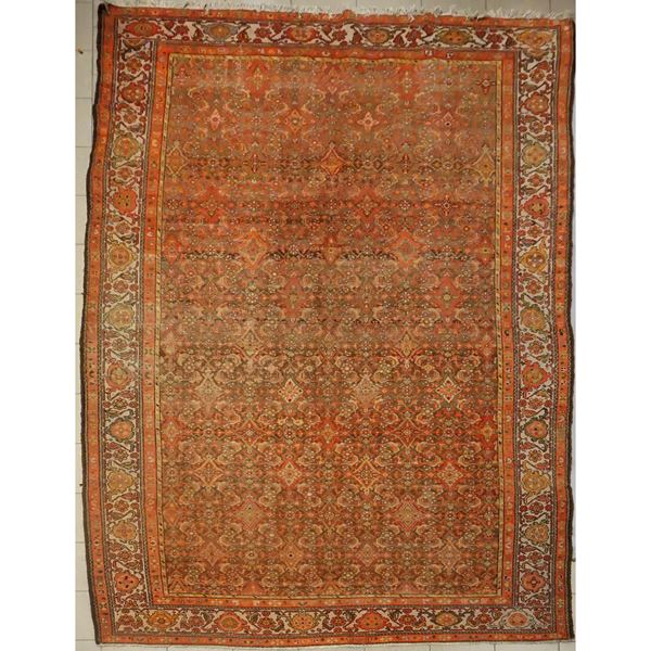 



Tappeto persiano, sec. XX  - Asta Arredi, mobili e oggetti d'arte - Poggio Bracciolini Casa d'Aste