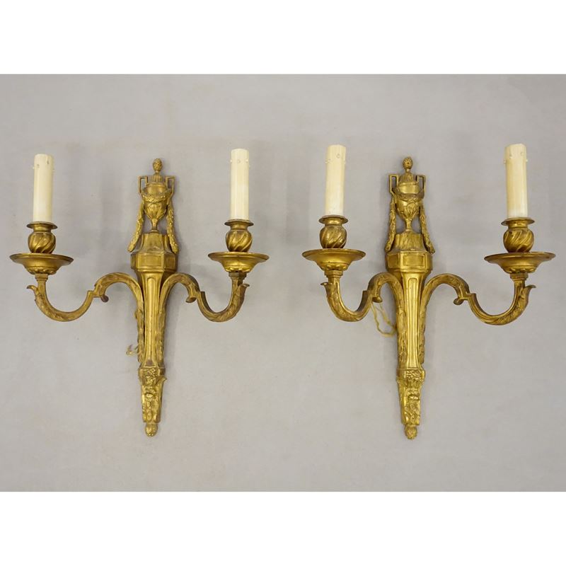Coppia di Appliques, Sec. XIX