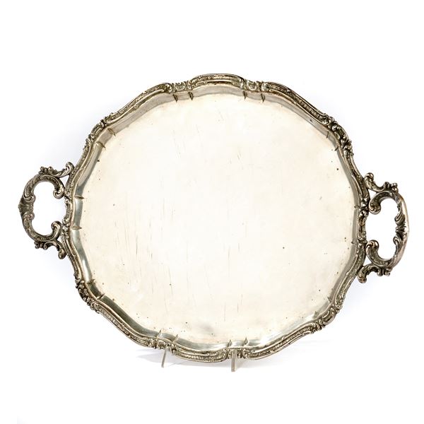 



Vassoio, sec. XX  - Asta Eleganza a tavola: porcellane, argenti e complementi da arredo - Poggio Bracciolini Casa d'Aste