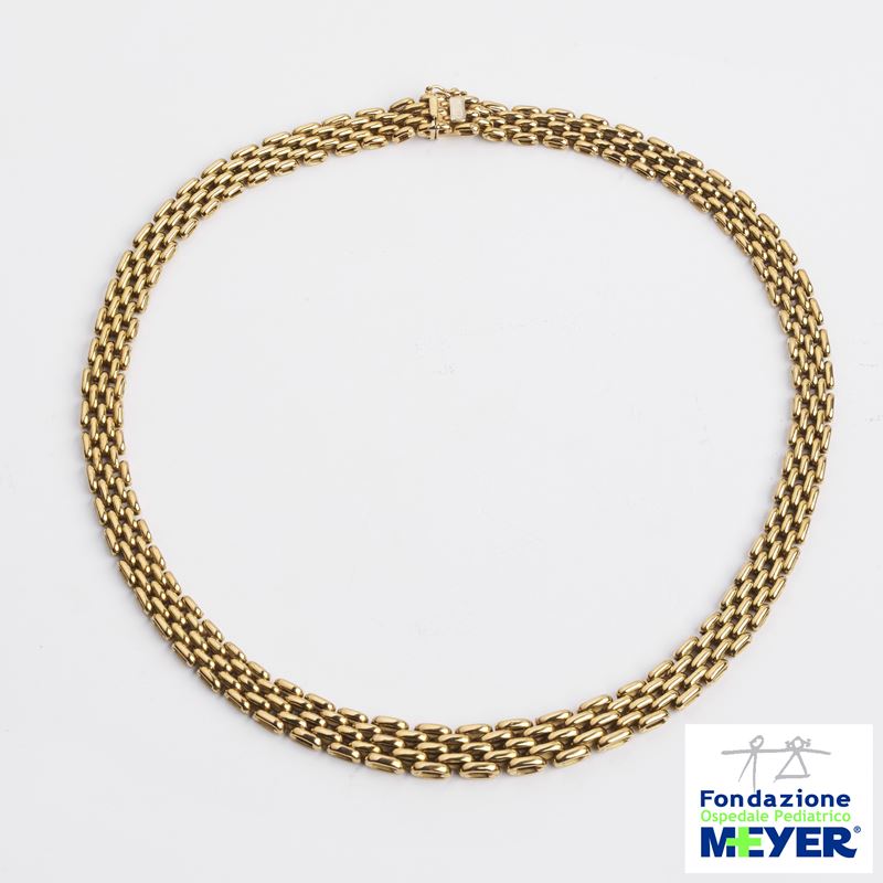 Collana in Oro Giallo Kt18