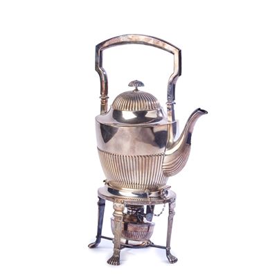 Samovar, metallo argentato, secolo XX