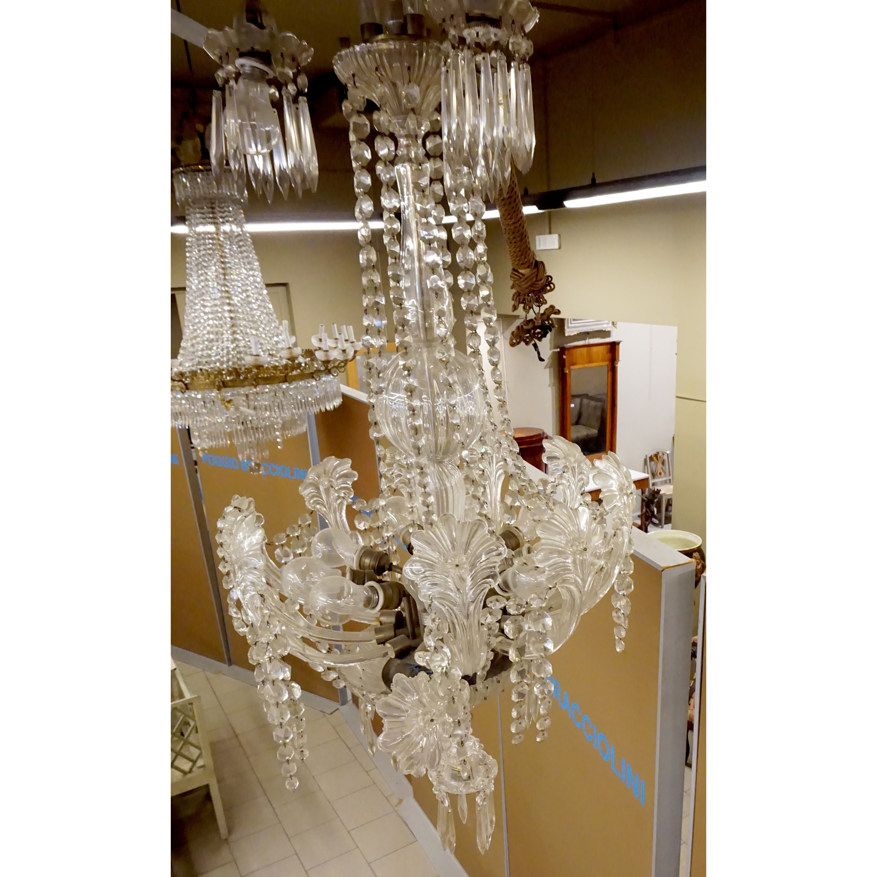 Lampadario, inizi sec. XX